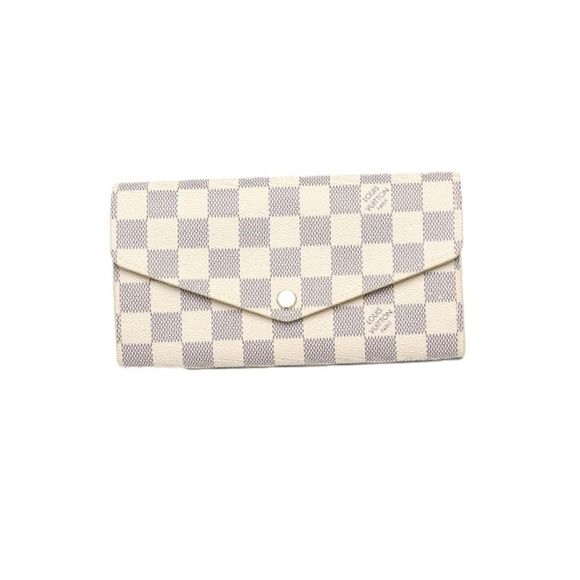 Louis Vuitton Portefeuille Sarah Damier Azur Long Wallet Handbag - Picture 1 of 7